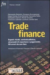 Trade finance - Diego Comba,Francesca Falbo - copertina