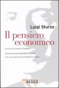 Il pensiero economico - Luigi Sturzo - copertina
