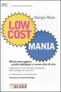 Low cost mania - Giorgio Rizzo - copertina