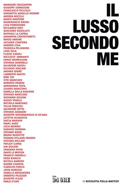 Il lusso secondo me - Nicoletta Polla-Mattiot - copertina