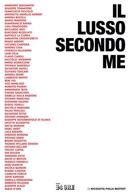 Il lusso secondo me - Nicoletta Polla-Mattiot - ebook