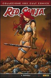 Animali. Red Sonja - Michael Avon Oeming - copertina