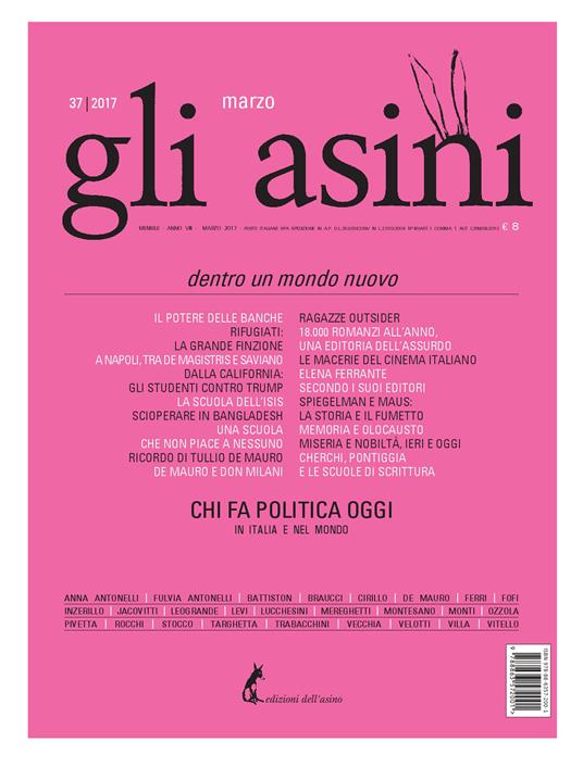 Gli asini. Rivista di educazione e intervento sociale (2017). Vol. 37 - AA.VV. - ebook