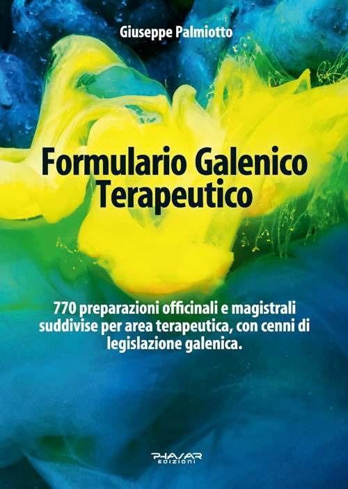 Formulario galenico terapeutico - Giuseppe Palmiotto - copertina