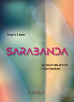 Sarabanda. Per quintetto d'archi e clavicembalo. Partitura