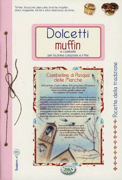 Dolci e muffins. Quaderni di cucina - copertina