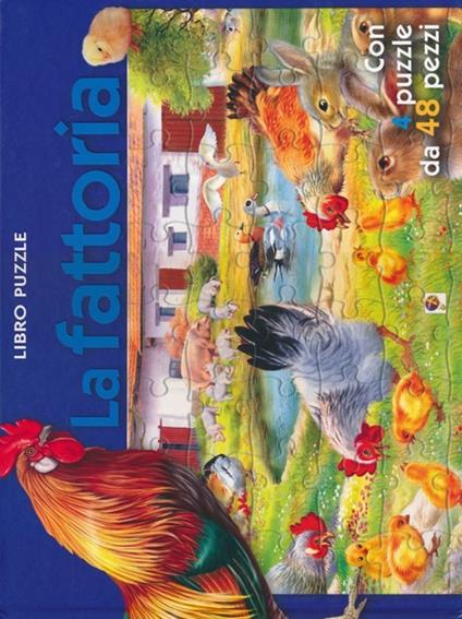 La fattoria. Libro puzzle. Ediz. illustrata - copertina