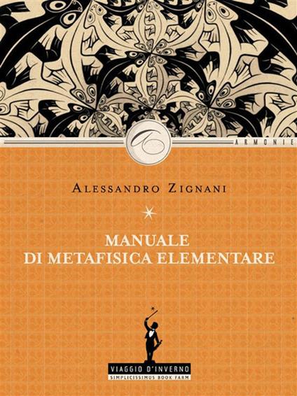 Manuale di metafisica elementare - Alessandro Zignani - ebook
