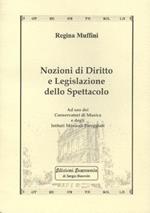 Nozioni di diritto e legislazione dello spettacolo