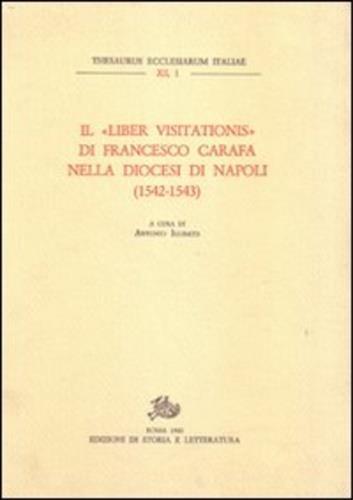 Il«Liber visitationis» di Francesco Carafa nella diocesi di Napoli (1542-1543) - 2