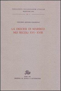 La diocesi di Marsico nei secoli XVI-XVIII - Giovanni A. Colangelo - copertina