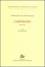 Carteggio 1934-1973
