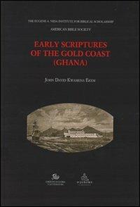 Early scriptures of the gold coast (Ghana) - copertina