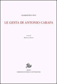 Opere di Giambattista Vico. Vol. 2/2: Le gesta di Antonio Carafa - Giambattista Vico - copertina