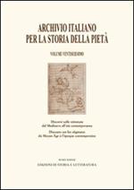 Archivio italiano per la storia della pietà. Vol. 26