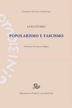 Popolarismo e fascismo