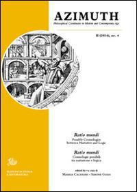 Azimuth (2014). Ediz. italiana e inglese. Vol. 4: Philosophical coordinates in modern and contemporary age - copertina