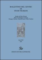 Bollettino del Centro di studi vichiani (2015). Vol. 45