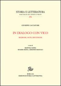 In dialogo con Vico. Ricerche, note, discussioni - Giuseppe Cacciatore - copertina