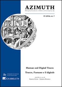 Azimuth (2016). Ediz. italiana, inglese e tedesca. Vol. 7: Philosophical coordinates in modern and contemporary age. Human and digital traces - copertina
