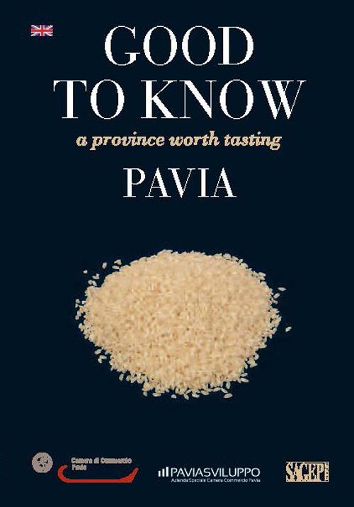Good to know Pavia. A province worth tasting - copertina