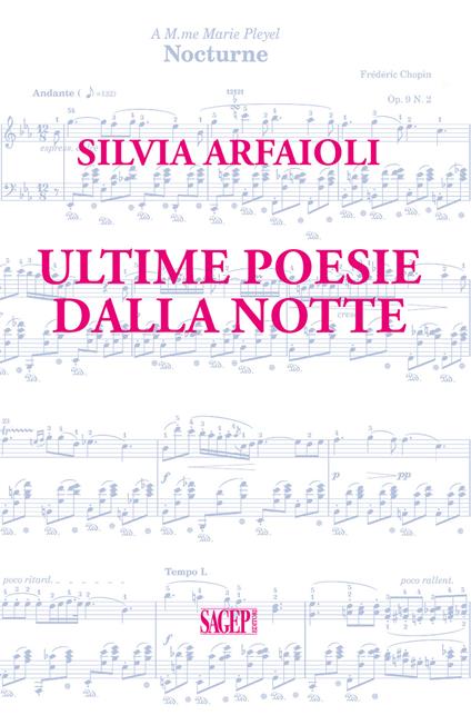 Ultime poesie della notte - Silvia Arfaioli - copertina