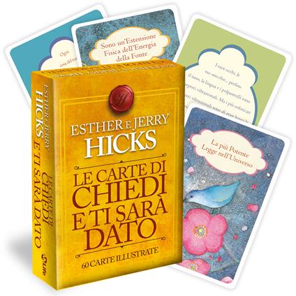 Le carte di Chiedi e ti sarà dato. 60 carte illustrate - Esther Hicks,Jerry Hicks - copertina