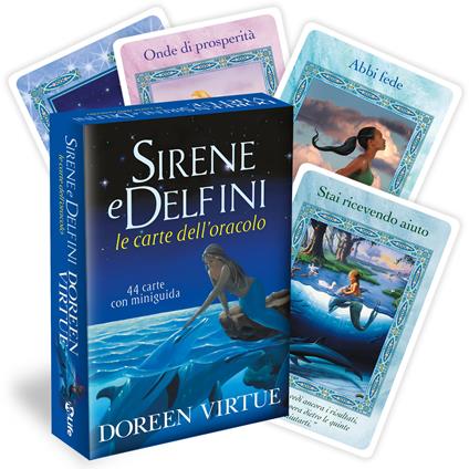 Sirene e delfini. Le carte dell'oracolo. 44 Carte. Con libro - Doreen Virtue - copertina
