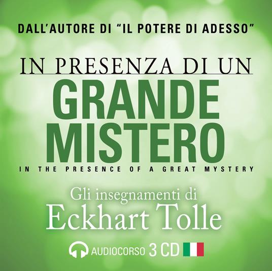 In presenza di un grande mistero. Audiolibro. 3 CD Audio - Eckhart Tolle - copertina