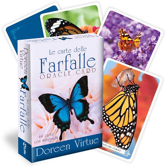 Le carte delle farfalle. Oracle card. Con 44 Carte - Doreen Virtue - copertina