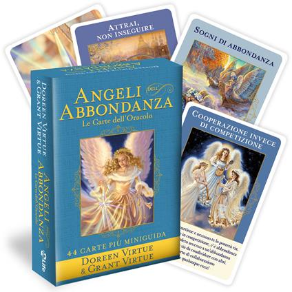 Angeli dell'abbondanza. Le carte dell'oracolo. La miniguida. Con 44 Carte - Doreen Virtue,Grant Virtue - copertina