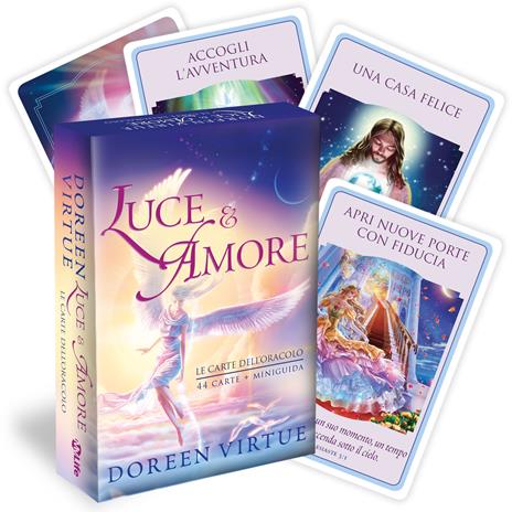 Luce & amore. Le carte dell'oracolo. Con 44 Carte - Doreen Virtue - copertina