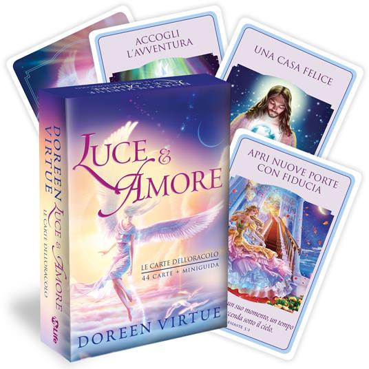 Luce & amore. Le carte dell'oracolo. Con 44 Carte - Doreen Virtue - copertina