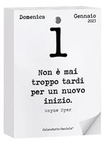 Calendario geniale 2023. Inserto