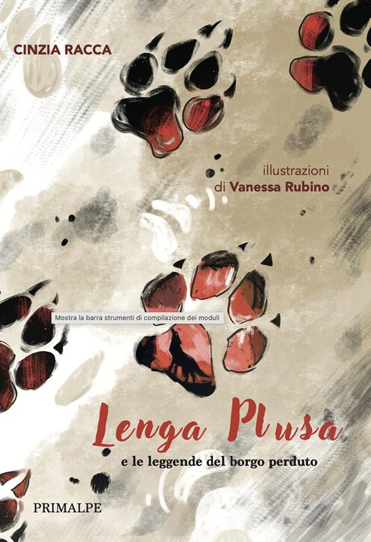 Lenga Plusa e le leggende del borgo perduto - Cinzia Racca - copertina