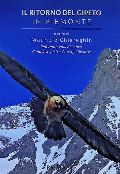 Il ritorno del gipeto in Piemonte - copertina