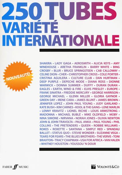 250 tubes variété internationale - copertina