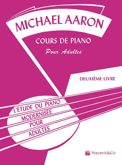 Course de piano adulte. Vol. 2 - Michael Aaron - copertina