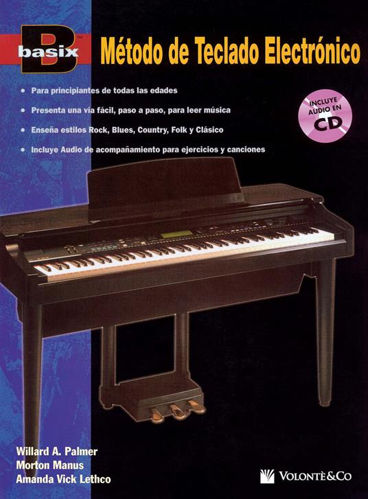 Método de teclado electrónico. Basix. Con CD-Audio - Willard A. Palmer,Morton Manus,Amanda Vick Lethco - copertina