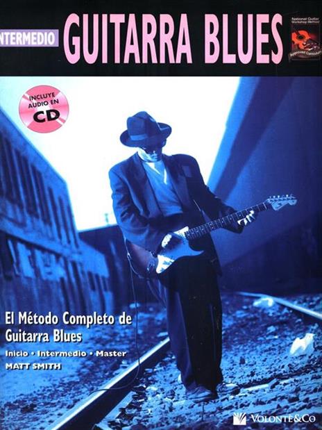 Guitarra blues. Intermedio. Con CD-Audio - Matt Smith - copertina
