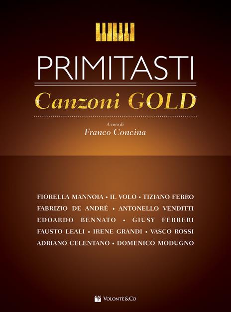 Primi tasti. Canzoni gold. Vol. 1 - copertina