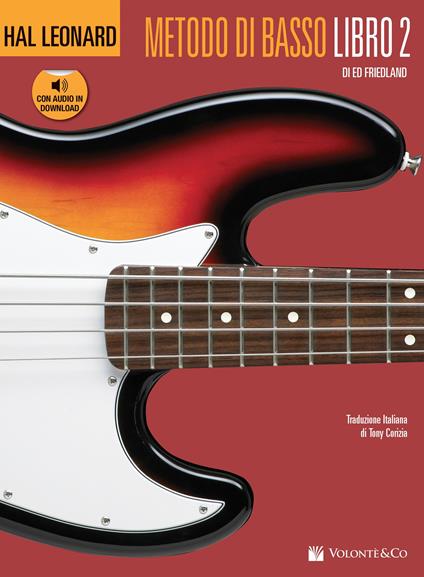 Metodo di basso. Con File audio per il download formato MP3. Vol. 2 - Ed Friedland - copertina