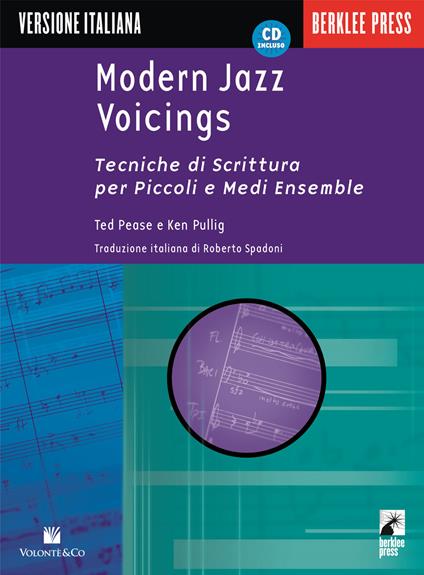 Modern jazz voicings. Tecniche di scrittura per piccoli e medi ensemble. Con CD Audio - Ted Pease,Ken Pullig - copertina