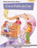  Alfred'S Basic. Corso Tutto in Uno vol. 4. Pianoforte
