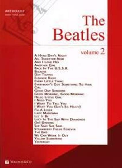The Beatles Anthology vol. 2. Piano, Voce, Chitarra - Beatles  - copertina
