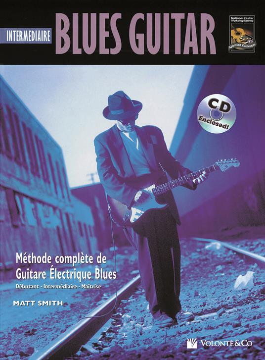 Blues guitar. Intermediaire. Con CD-Audio - Matt Smith - copertina