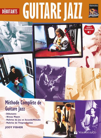 Guitare jazz. Débutants. Con File audio per il download - Jody Fisher - copertina