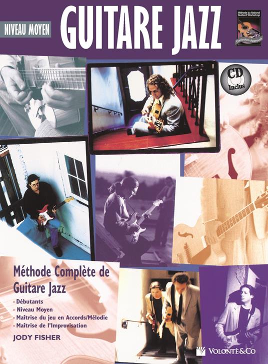 Guitare jazz. Moyen. Con CD-Audio - Jody Fisher - copertina