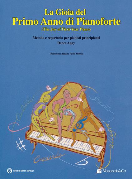 La gioia del primo anno di pianoforte - Denes Agay - copertina