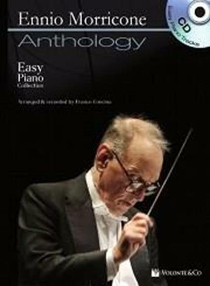  Morricone Piano Anthology + Cd. Easy Piano Collection (Concina) - copertina